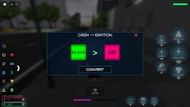 Converting Cash to Ignition (Image via Roblox)